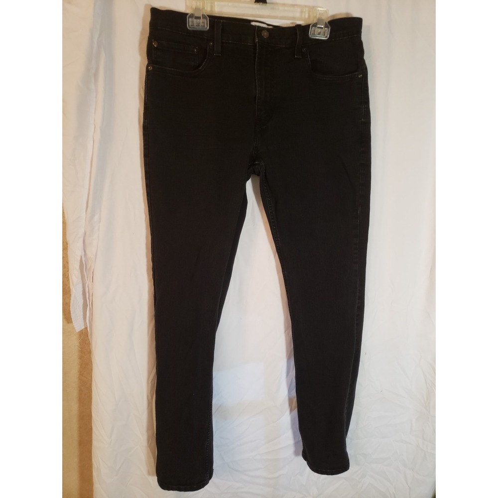 Mens Levi's Denizen Black Jeans Size 36x32